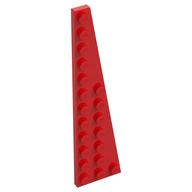 Wedge Plate 12 × 3 Right Red