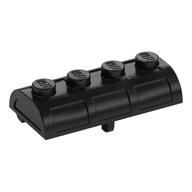 Treasure Chest Lid [Thick Hinge] Black