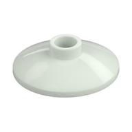 Dish 2 × 2 Inverted [Radar] Glow in Dark White