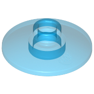 Dish 2 × 2 Inverted [Radar] Transparent-Dunkelblau