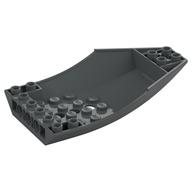 Brick Wedged, Curved Inverted 10 × 6 × 2 Cockpit Dark Bluish Gray