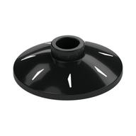 Dish 2 × 2 Inverted [Radar] with White Spokes print Schwarz