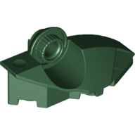 Large Figure Foot, with Rotation Joint Ball Half [Vertical Side] Dark Green