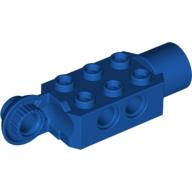 Technic Brick Special 2 × 3 with Pin Holes, Rotation Joint Ball Half [Vertical Side], Rotation Joint Socket Royal Blue