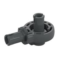 Technic Rotation Joint Ball Loop with Two Perpendicular Pins with Friction Dark Bluish Gray