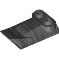Brick Wedged, Curved 2 × 3 × 2/3 Two Studs, Wing End Perltitan