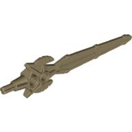 Large Figure Weapon Sword, Danju (Series 1) Flat Dark Gold