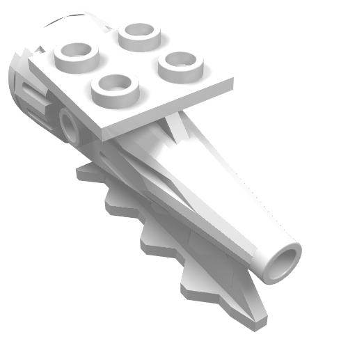 Tail 4 × 2 × 2, Rocket Weiß