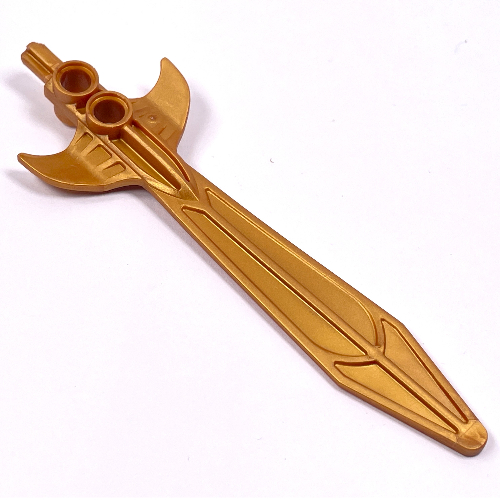 Large Figure Weapon Sword, Jayko / King Mathias (Series 1) Reddish Gold