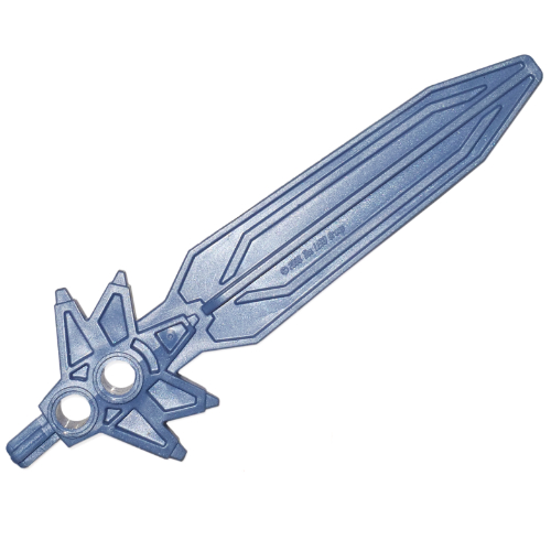 Large Figure Weapon Sword, Santis (Series 1) Pearl Sand Blue