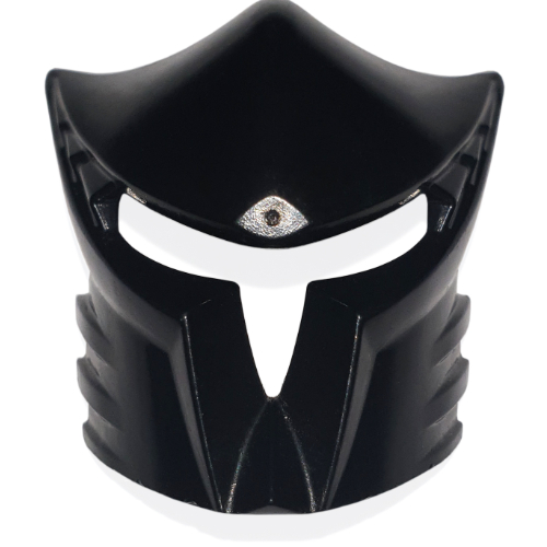 Large Figure Mask / Visor, Vladek Black