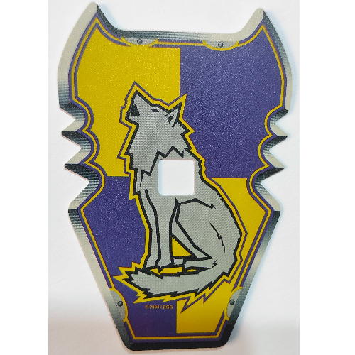 Large Figure Shield with Knights Kingdom Danju Print [Keine Farbe/Beliebige Farbe]