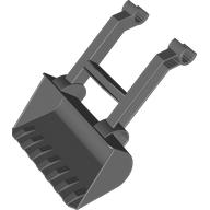 Duplo Bulldozer Scoop Schwarz