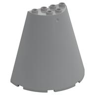 Cone Half 8 × 4 × 6 Light Bluish Gray