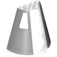 Cone Half 8 × 4 × 6 with Cockpit Print Transparent