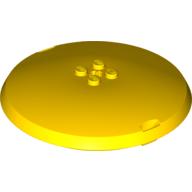 Pod, Top Cap 9 × 9 × 1 1/3 X-Pod Yellow