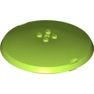 Pod, Top Cap 9 × 9 × 1 1/3 X-Pod Lime