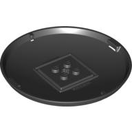 Pod, Bottom Cap 9 × 9 × 1 X-Pod Schwarz