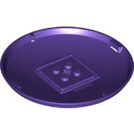 Pod, Bottom Cap 9 × 9 × 1 X-Pod Dunkellila