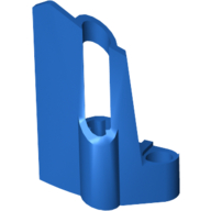 Technic Panel Fairing #25 Small Short, Small Hole, Side A Blue