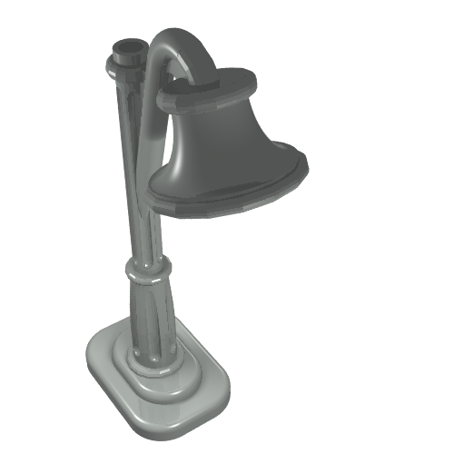 Fabuland Lamp Post Light Gray