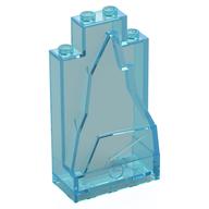 Fels Paneel 2 × 4 × 6 Transparent-Hellblau