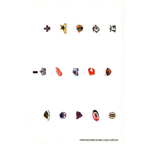 Sticker Sheet 2 for Sets 10127-1, 65182-1 [No Color/Any Color]