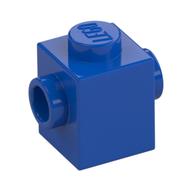 Brick Special 1 × 1 with Studs on 2 Sides Blue