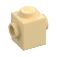 Brick Special 1 × 1 with Studs on 2 Sides Tan