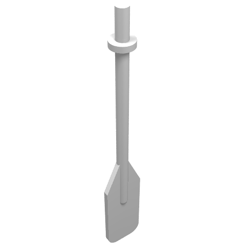 Equipment Oar / Paddle with Bar Handle White