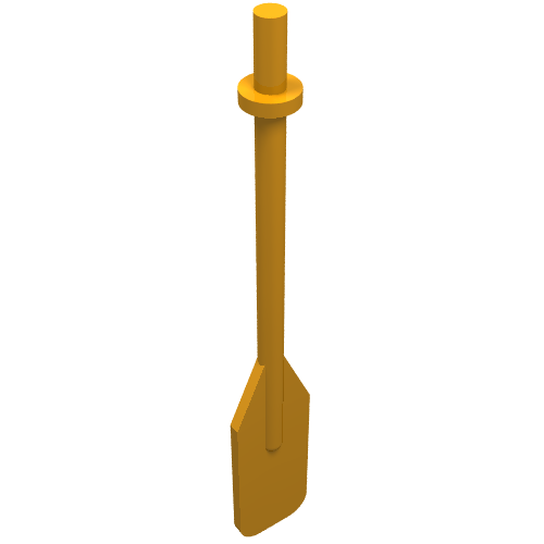 Equipment Oar / Paddle with Bar Handle Medium Orange