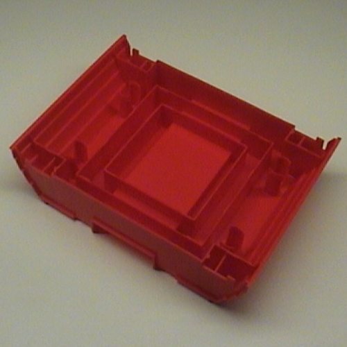 Boat Hull Section, Giant Middle 16 × 22 Red