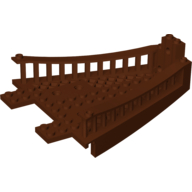 Boat Deck Section, Bow Top 14 × 12 [Galiot] Reddish Brown