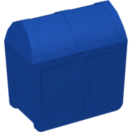 Duplo Treasure Chest 2 × 4 × 3 Dark Blue-Violet