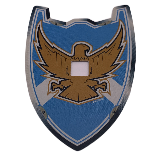 Large Figure Shield with Knights Kingdom Jayko Hawk Print [No Color/Any Color]