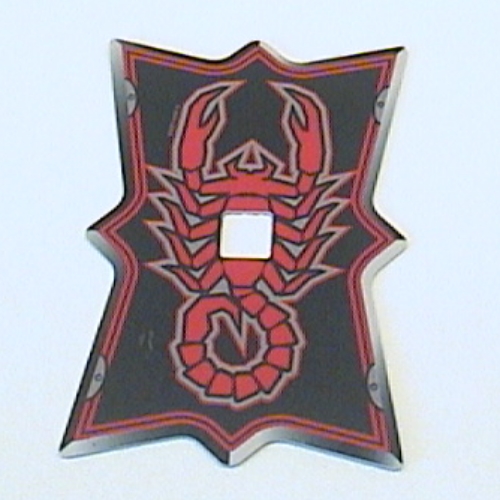 Large Figure Shield with Knights Kingdom Vladek Print [No Color/Any Color]