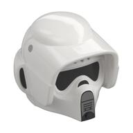 Helmet Scout Trooper, Dual Molded with Black and Light Gray Markings print White