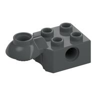 Technic Brick Special 2 × 2 with Pin Hole, Rotation Joint Ball Half [Horizontal Top]