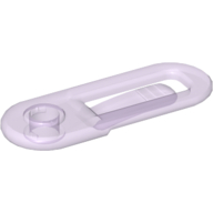 Clikits Paper Clip / Hair Clip, 1 Hole Trans-Light Purple