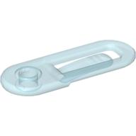 Clikits Paper Clip / Hair Clip, 1 Hole Trans-Very Lt Blue
