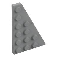 Wedge Plate 6 × 4 Right Light Bluish Gray