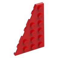 Wedge Plate 6 × 4 Left Red