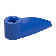 Technic Tooth 1 × 3 with Axle Hole [Hollow Underside] Blau