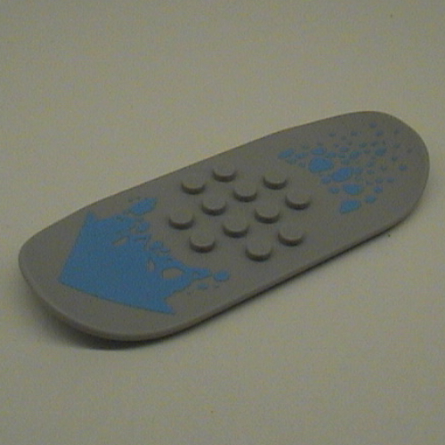Sports Snowboard from McDonald's Promotional Set Hellgrau