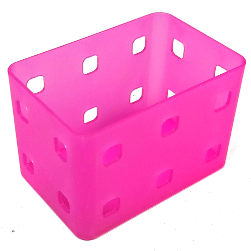 Clikits Behälter, 6 × 9 × 5 mit 20 Löcher Trans-Light Purple