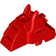 Animal / Creature Accessory, Horse Battle Helmet [Angular, Front Clip] Rot