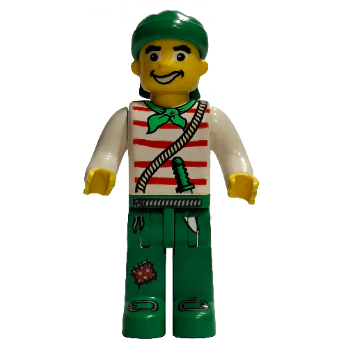 Juniors Midifig, Pirates - Jolly Jack Crow White