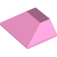 Brick Sloped 45° 3 × 4 Double / 33° Bright Pink