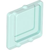 Glass for Window 1 × 2 × 2 Plane Trans-Light Blue