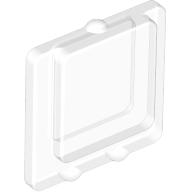 Glass for Window 1 × 2 × 2 Plane Trans-Clear